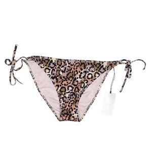 New shade and shore bikini Women’s M Medium  Swim bottom Leopard Cheetah Animal